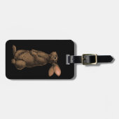 konijn bagagelabel (Voorkant horizontaal)