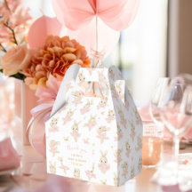 Konijn Ballerina Tutu Konijn Baby Shower Bedankt