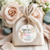 Konijn Ballerina Verjaardag Tags Bedankjes Labels
