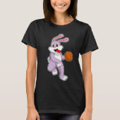 Konijn Basketballer Basketbal T-shirt (Voorkant)