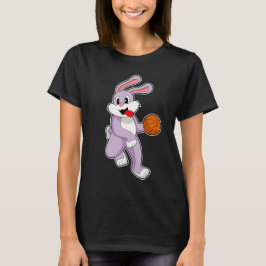 Konijn Basketbalspeler Basketbal T-shirt