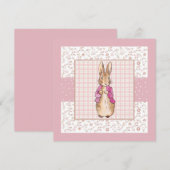 Konijn Bedankkaart (Voorkant / Achterkant)