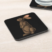 konijn bier onderzetter (Linkerzijde)