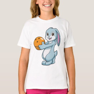 Konijn bij Bowling met Bowling ball T-shirt