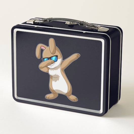 Konijn bij Hip Hop Dance Dab (Achterkant)