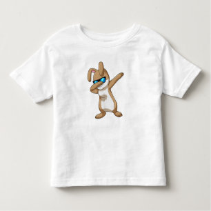 Konijn bij Hip Hop Dance Dab Kinder Shirts