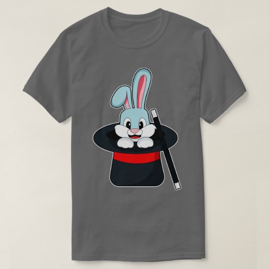 Konijn bij Magic met Wand Pet T-shirt (Design voorkant)