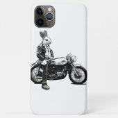 Konijn biker Case-Mate iPhone case (Achterkant)