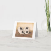 konijn Blank Kaarten (Voorkant)