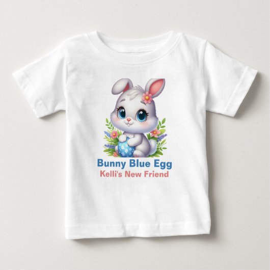 Konijn Blauwe Ei (Voorkant)
