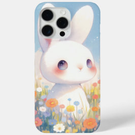 Konijn Bloem Gelukzaligheid iPhone 15 Pro Max Hoesje