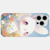 Konijn Bloem Gelukzaligheid Case-Mate iPhone Case (Achterkant (horizontaal))