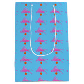 Konijn boven de supermaan medium cadeauzakje (Achterkant)