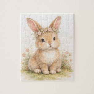 Konijn Bunny Haas Paas Dier Wilde Dieren Schattig Legpuzzel