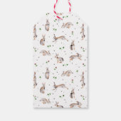 konijn cadeaulabel (Achterkant)