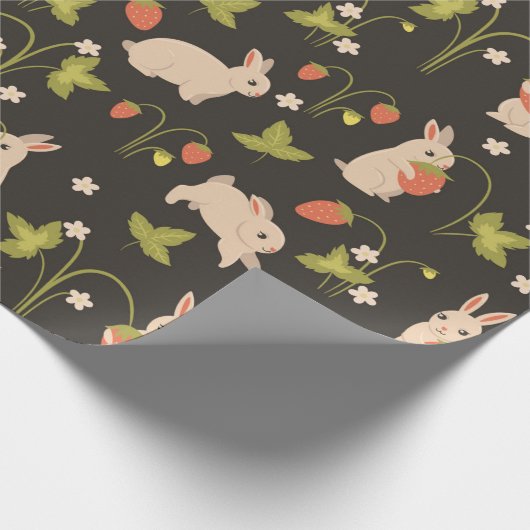 Konijn 🐇 cadeaupapier (Hoek)