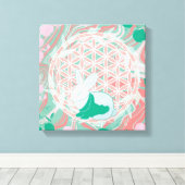 Konijn Canvas Afdruk (Insitu (Houten vloer))