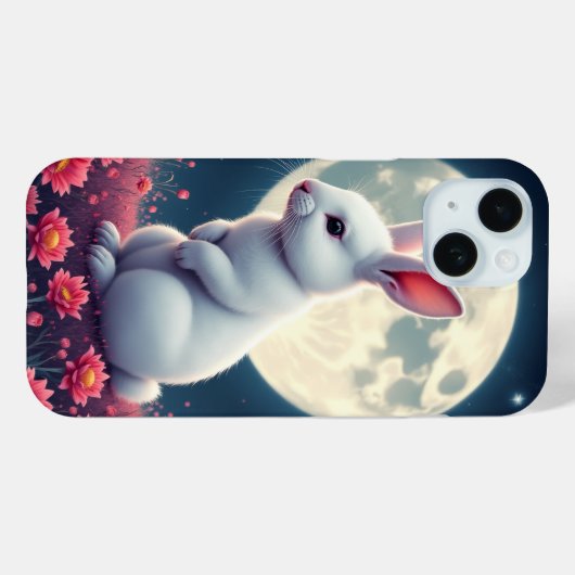 konijn Case-Mate iPhone case (Achterkant (horizontaal))