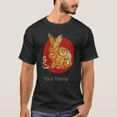 Konijn Chinese Zodiac Horoscoop sterrenbeeld T-shirt (Voorkant)