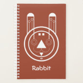 Konijn Chinese Zodiac Planner (Voorkant)