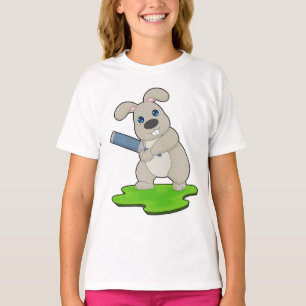 Konijn Cricket Cricketbat T-shirt