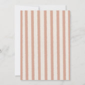 Konijn Daisy Flower Een konijn is onderweg Kaart (Achterkant)