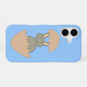 Konijn dat uit het Ei komt Grappige iPhone 16 Hoesje (Achterkant horizontaal)