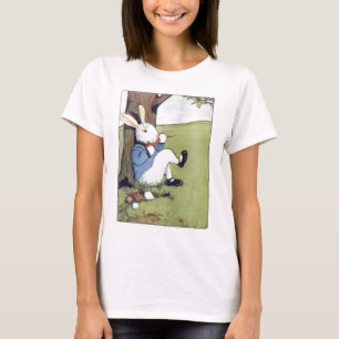Konijn die een wortel eet t-shirt