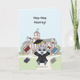 Konijn diploma kaart voor kinderen | “Hup-hup Hoer