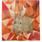 konijn douchegordijn (Voorkant)