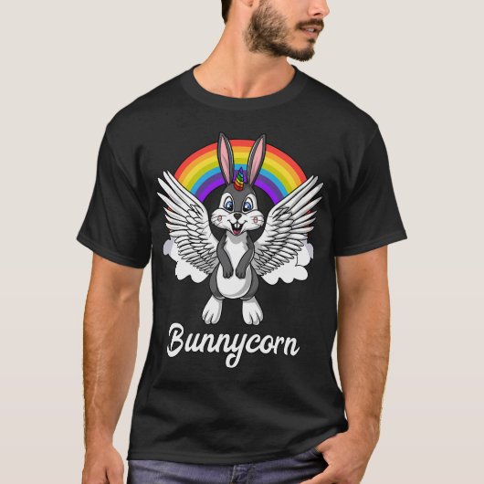 Konijn Eenhoorn T-shirt (Voorkant)