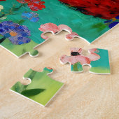 Konijn, Ekster, Vos en “Het Deelpad” Legpuzzel (Zijkant)