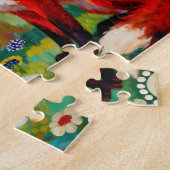Konijn, Ekster, Vos en 's Nachts Geheim' Legpuzzel (Zijkant)