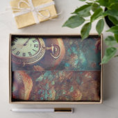 Konijn en Alice Wonderland Bos Magische Decoupage Tissuepapier (Geschenk)