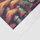 Konijn en Alice Wonderland Forest Magic Decoupage Tissuepapier (Detail)