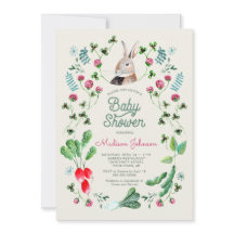 Konijn en klaver botanisch