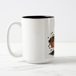 Konijn en koffieboon mok