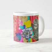 konijn en konijn in witte Mok Jumbo (Voorkant rechts)