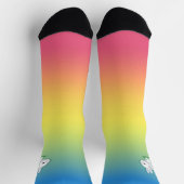 Konijn en regenboog sokken (Top)