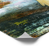 Konijn en Uil, Bosdieren op aangepaste grootte Poster (Hoek)