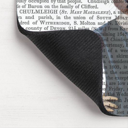 Konijn en vogel 2 muismat (Hoek)