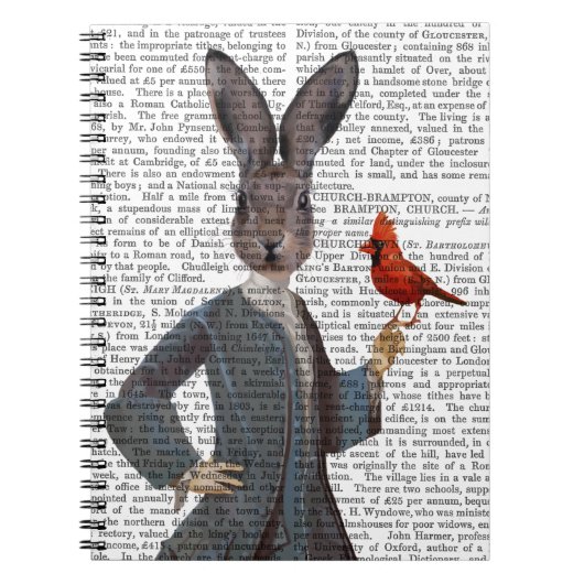 Konijn en vogel 2 notitieboek (Voorkant)