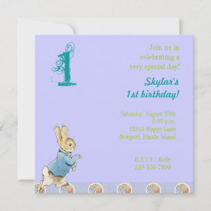 Konijn en Vrienden van Birthday Kaart