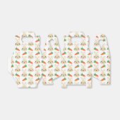 Konijn en wortel Paaspatroon Bedankdoosjes (Uitgevouwen)