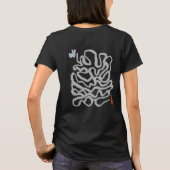 Konijn en wortel t-shirt (Achterkant)