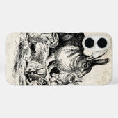  Konijn Familie Illustratie, Baby Bunnies Case-Mate iPhone Case (Achterkant (horizontaal))