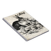  Konijn Familie Illustratie, Baby Bunnies Notitieboek (Rechterzijde)