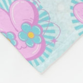 Konijn Fleece Deken (Hoek)