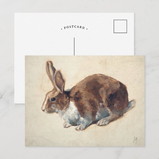 konijn | Floris Verster Briefkaart (Voorkant / Achterkant)