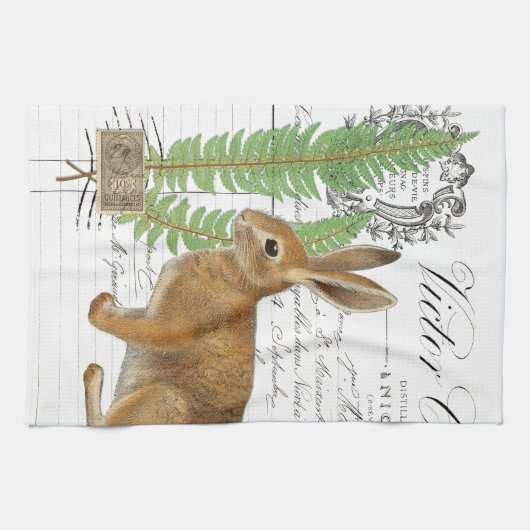 konijn Frans Lapin Kitchen Handdoeken (Horizontaal)